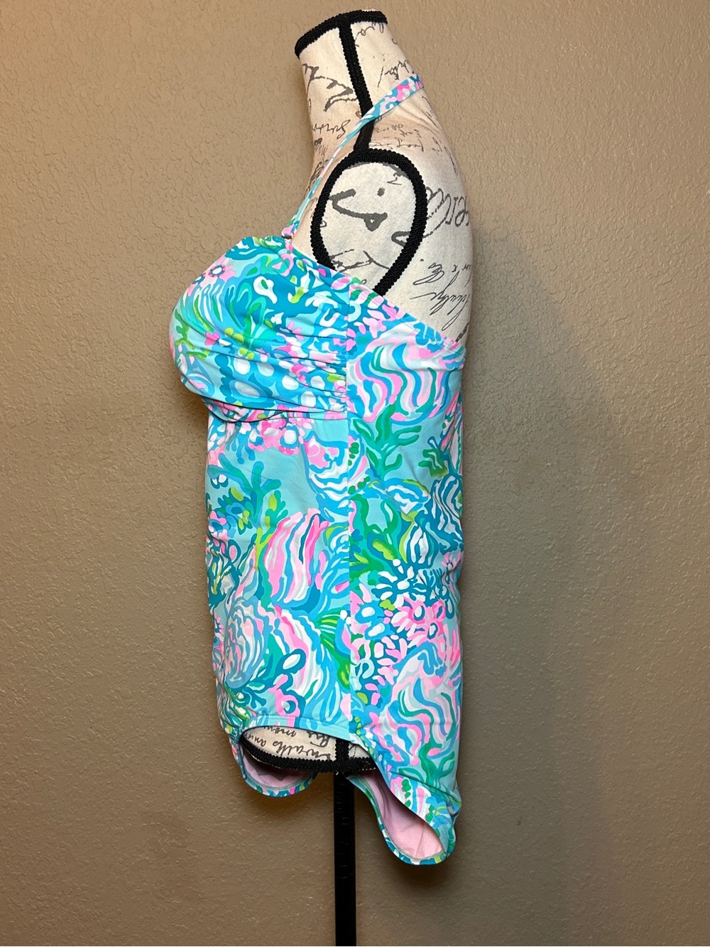 Lilly Pulitzer Dru One-Piece Swimsuit Size 16 - Picture 6 of 11